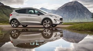 Ford fiesta review - Ford in reflection